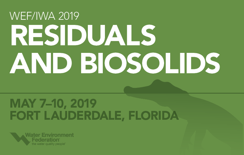 2019 WEF-IWA Residuals and Biosolids Conference logo 