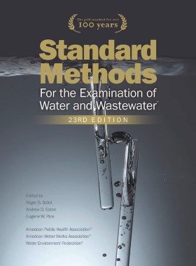 Standard Methods 23rd Edition cover