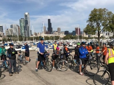 Pedal With a Purpose riders assemble in Northerly Park