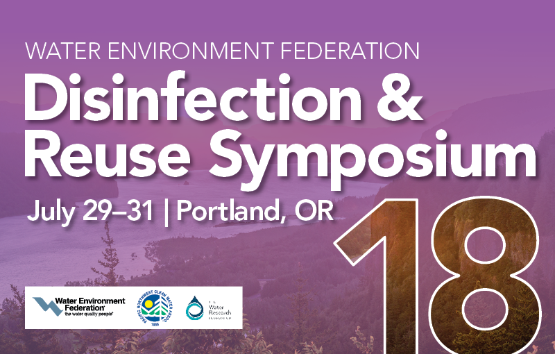WEF Disinfection and Reuse Symposium 2018 logo
