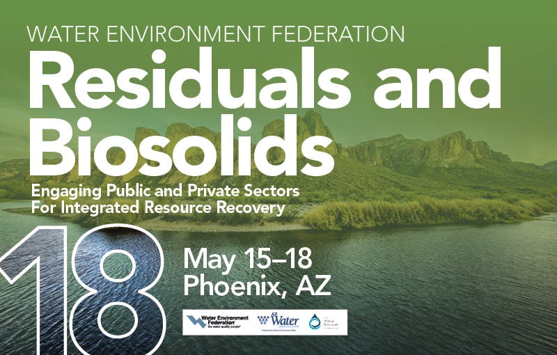 Residuals and Biosolids Conference 2018 image