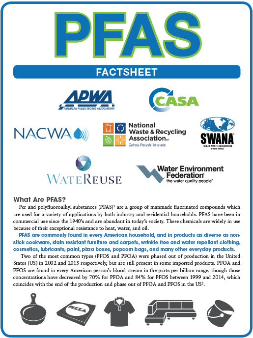 PFAS Fact Sheet cover image