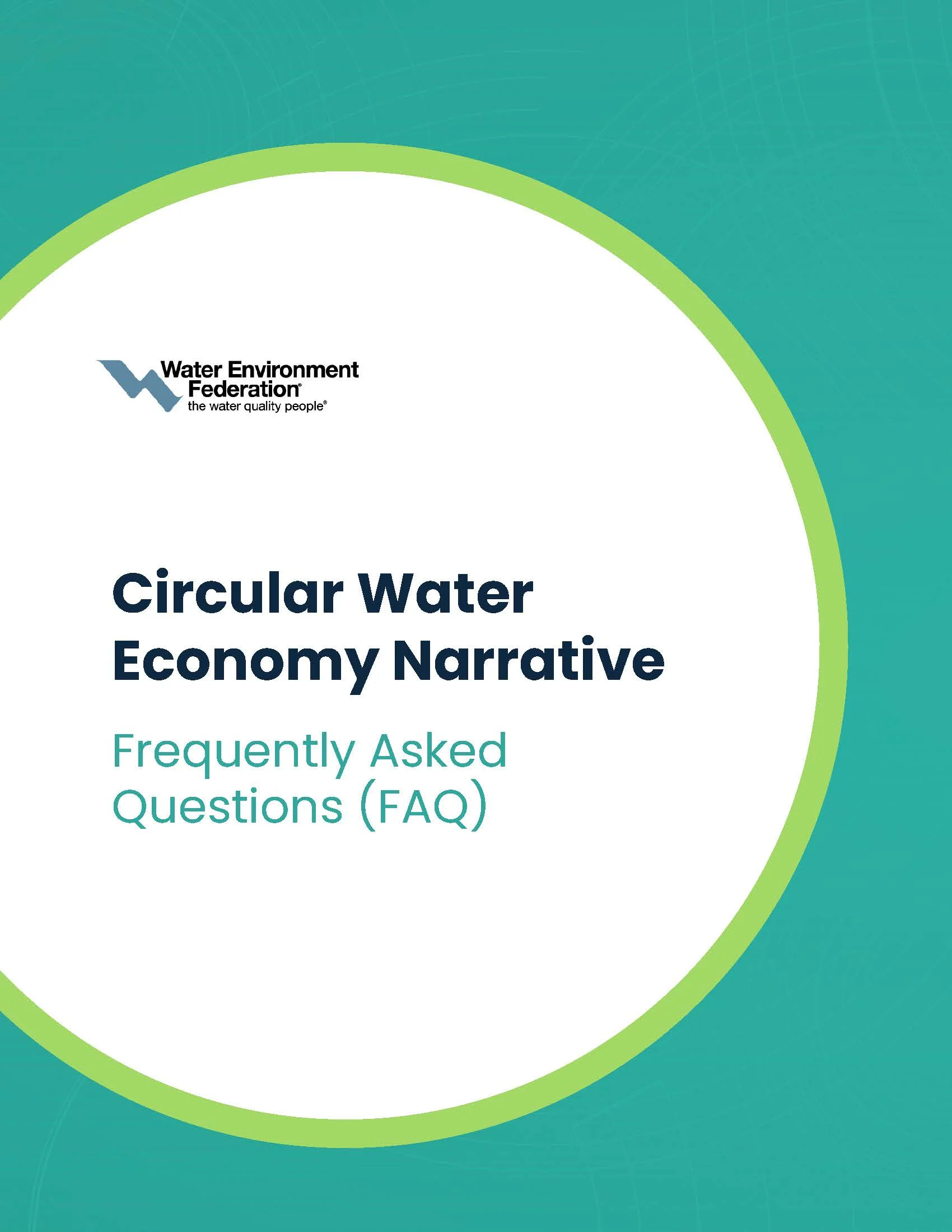 circular water econo,y faqs